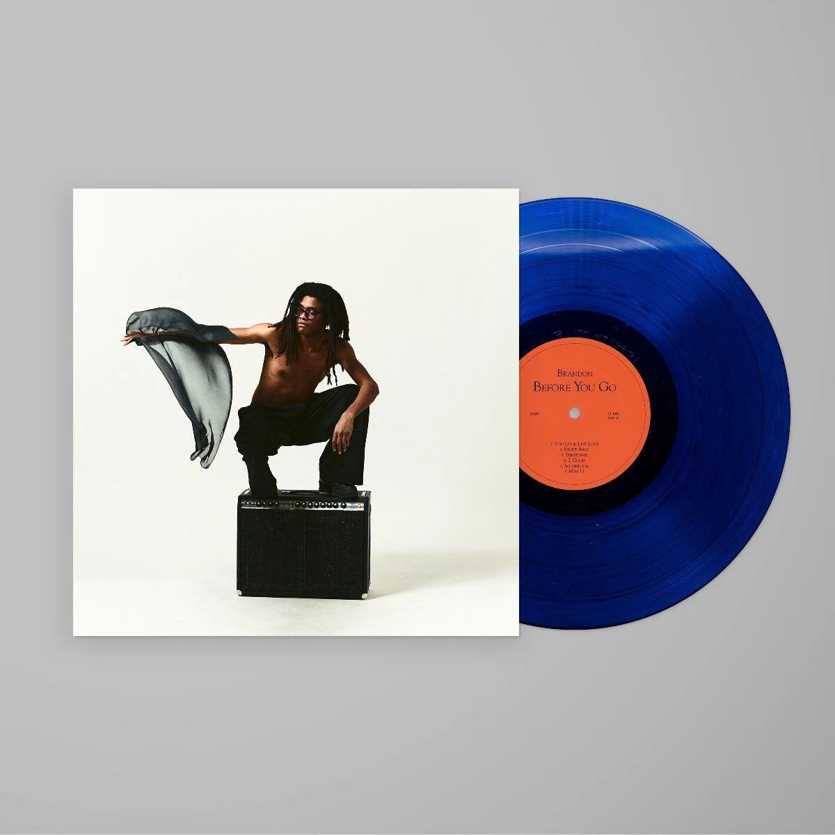 Before You Go: A Self - Produced Debut Album on Limited Edition Clear Blue Vinyl LP