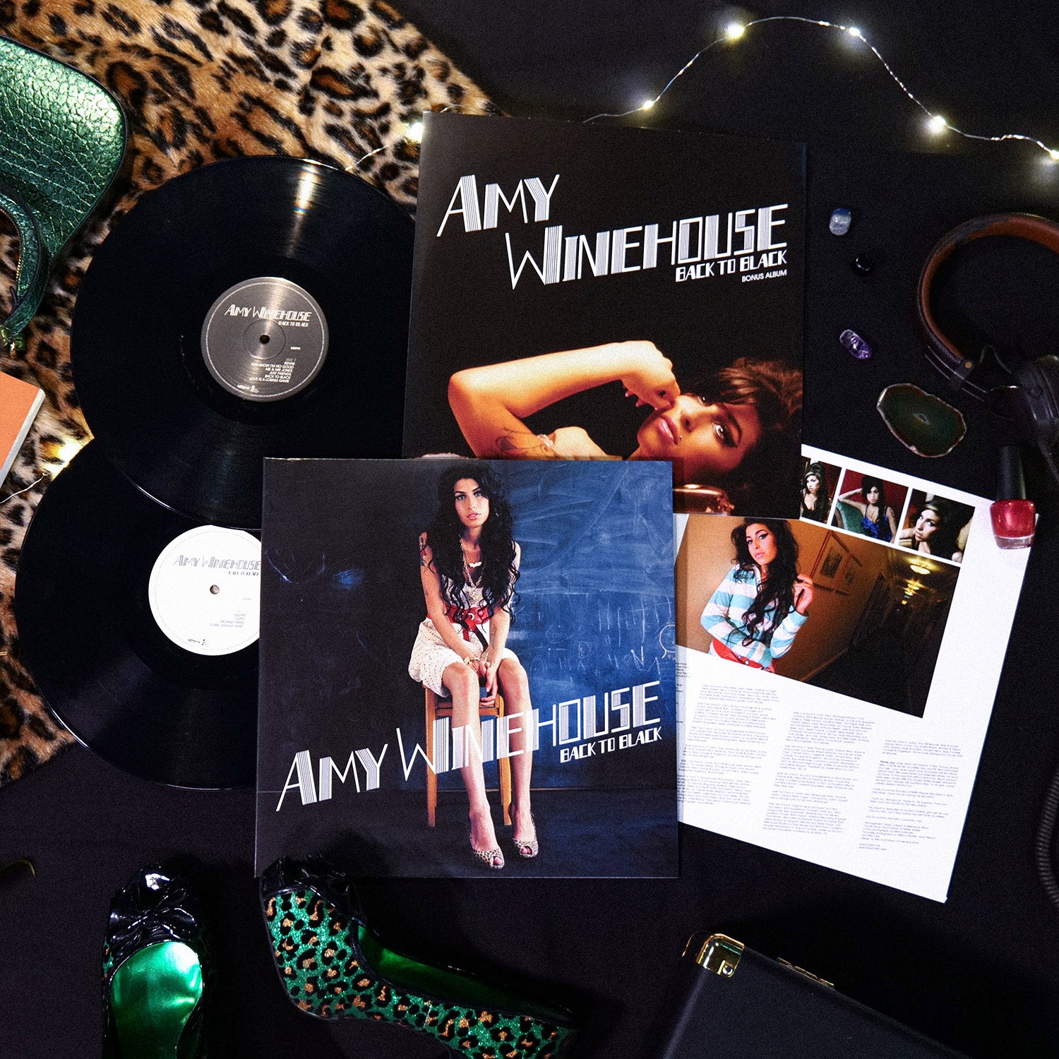 Amy Winehouse - Back to Black Deluxe Edition 2LP Half - Speed Master Vinyl