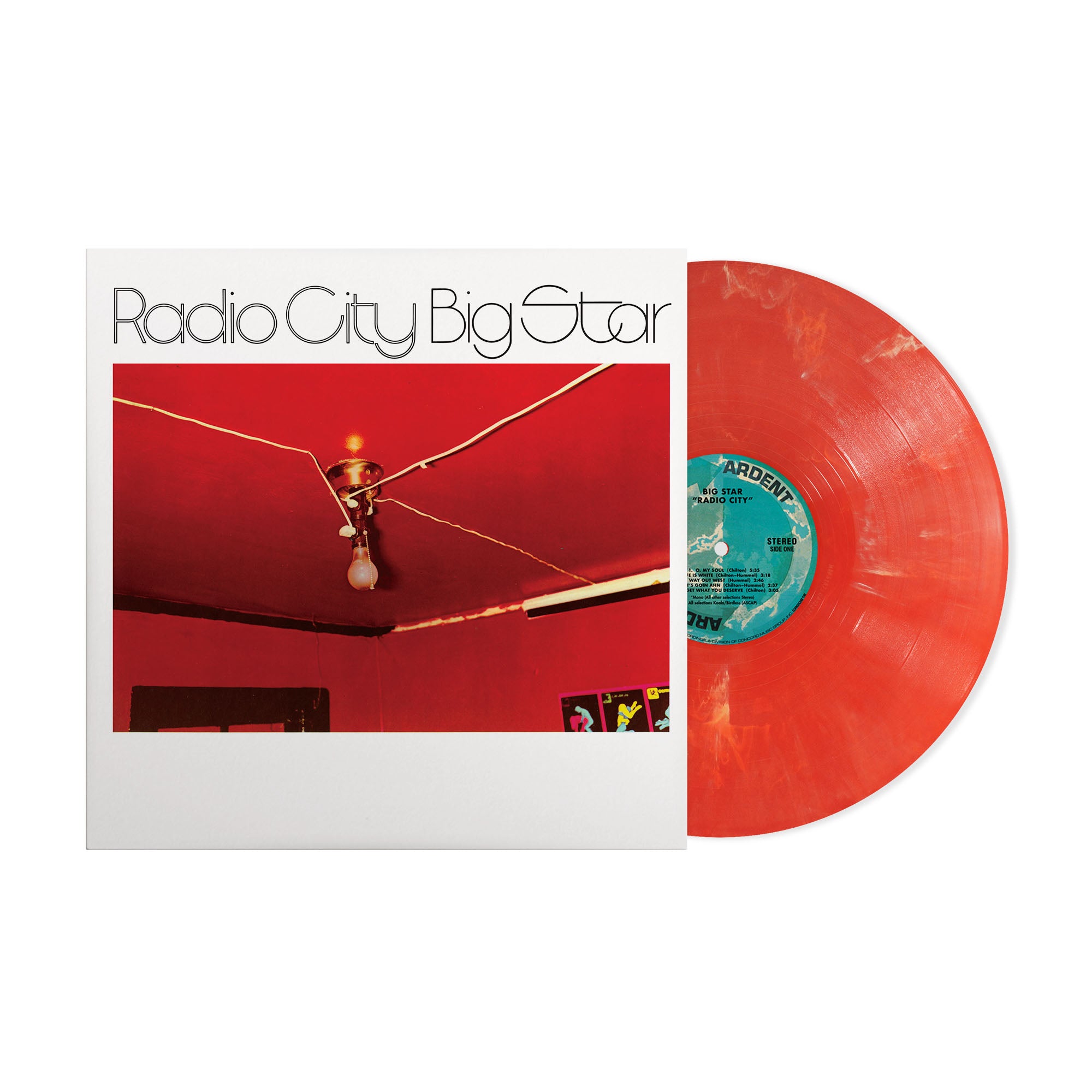 Radio City: Exclusive 'Slushie' Marble Red Colored Vinyl Long - Playing Record Album